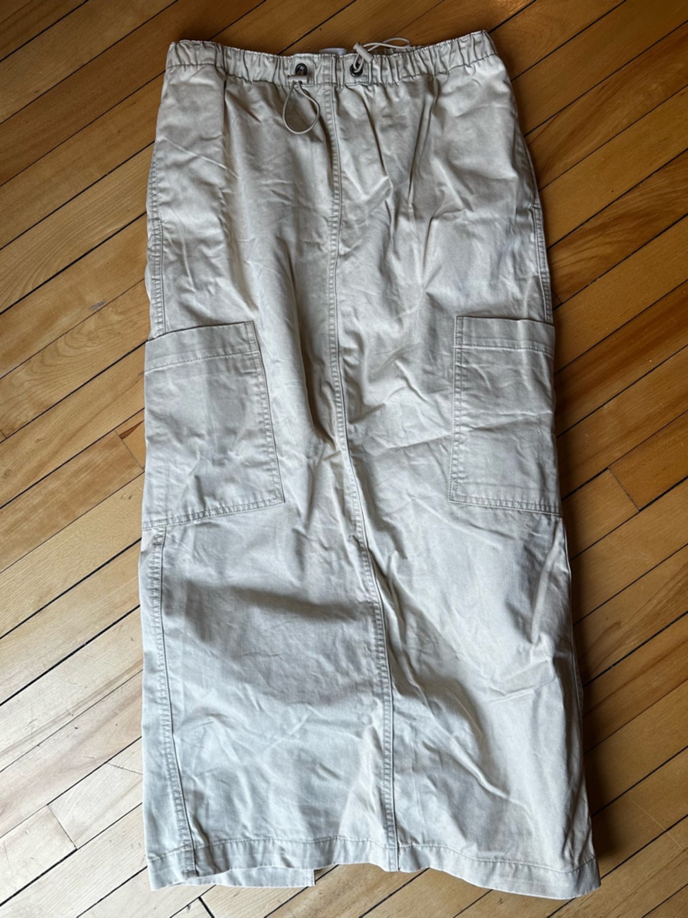 Urban Outfitters 100% Cotton Beige Cargo Skirt